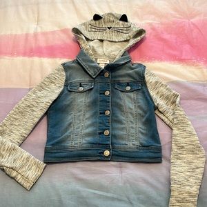 Super Cute Cat & Jack Girls Jacket Size Small 6/6X